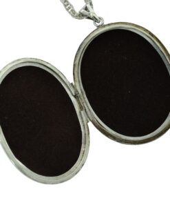 Sterling Silver Oval Locket