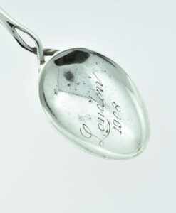 Silver London 1908 Teaspoon by Cornelius Saunders & Francis Shepherd