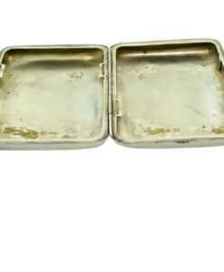 Antique Sterling Silver Cigarette Case by Samuel M Levi 1899