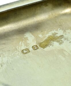 Antique Sterling Silver Cigarette Case by Samuel M Levi 1899