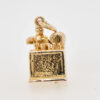 Vintage Gold Bar Tender Charm