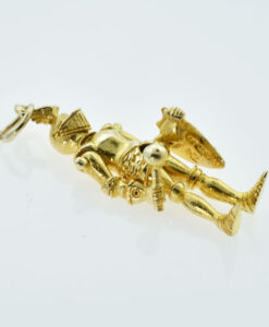 Vintage 9ct Gold Knight In Shinning Armour Charm