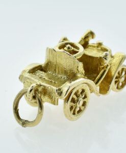 Vintage Gold Vintage Car Charm by Georg Jensen