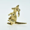 Vintage 9ct Gold moving Kangaroo Charm