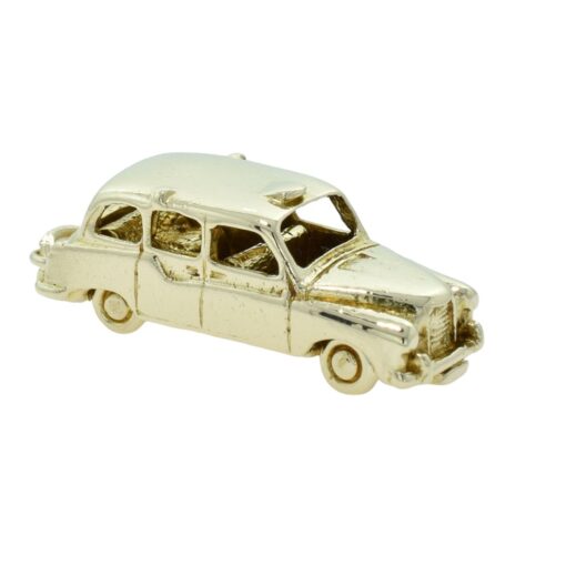 Vintage 9ct Gold London Taxi Car Charm