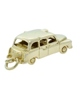 Vintage 9ct Gold London Taxi Car Charm
