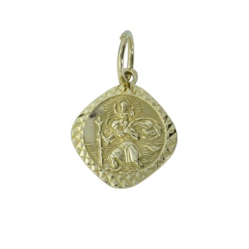 9ct Gold St Christopher by Georg Jensen