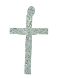 Vintage Silver Reversible Cross