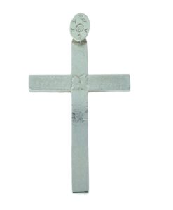 Vintage Silver Reversible Cross