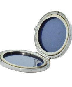 Vintage Sterling Silver Oval Locket