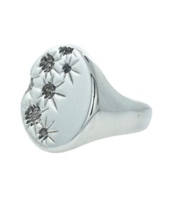 Vintage Silver Gents Signet Ring