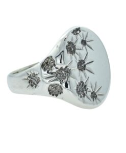 Silver Gents Signet Ring