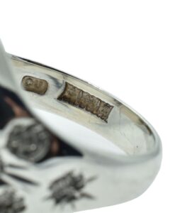 Silver Gents Signet Ring