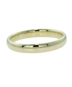 9ct yellow gold wedding band ring