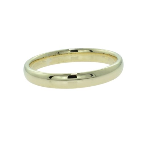 9ct yellow gold wedding band ring