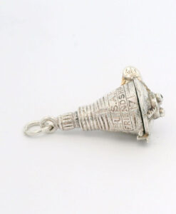 Vintage Silver USA FRIENDSHIP 7 SPACE CAPSULE Charm