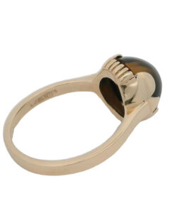 Vintage 9ct Gold Tigers Eye Ring