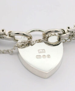 Vintage Five Bar Gate Bracelet in Sterling Silver dated London 1979
