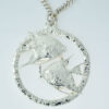 Sterling Silver Fish Pendant with 26" Chain