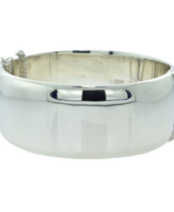 Wide Sterling Silver Bangle dated 1975