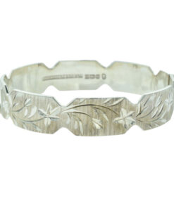 Vintage Solid Sterling Silver Bangle dated 1977