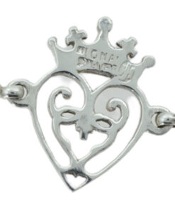 Vintage Iona Silver Luckenbooth Bracelet by John Hart