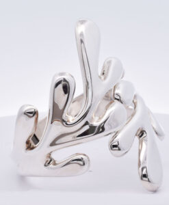 Sterling Silver Statement Cuff Bangle