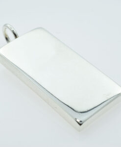 Sterling Silver Queen's Jubilee Ingot Pendant
