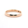 Vintage Rose Gold Wedding Band Ring 3mm