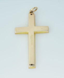 Antique 9ct Rose Gold Cross