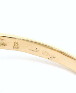 14ct Yellow Gold Diamond and Tanzanite Cluster Ring