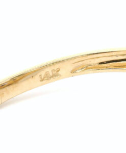 14ct Yellow Gold Diamond and Tanzanite Cluster Ring