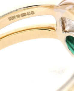 9ct Gold Emerald Vine Ring