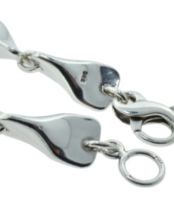 Vintage Sterling Silver Modernist Bracelet