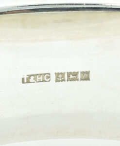 Vintage Sterling Silver Daisy Bangle