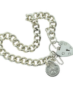 Vintage Georg Jensen Silver Charm Bracelet