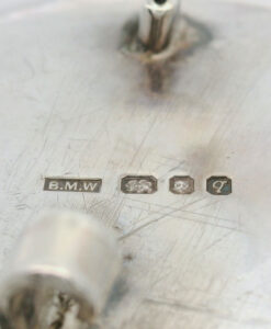 Vintage Sterling Silver Agate Brooch by Barry M Witmond