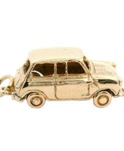 Vintage 9ct Gold Mini Minor Car Charm