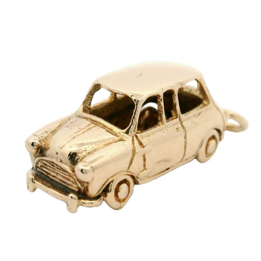 Vintage 9ct Gold Mini Minor Car Charm