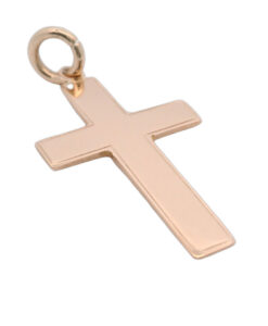 Vintage 9ct Rose Gold Cross hallmarked Chester 1929
