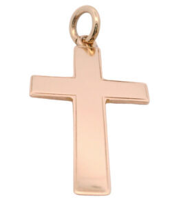 Vintage 9ct Rose Gold Cross hallmarked Chester 1929
