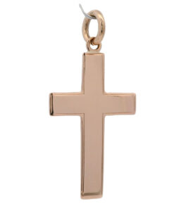 Vintage 9ct Rose Gold Cross hallmarked Chester 1929