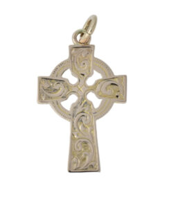 Antique 9ct Rose Gold Cross hallmarked 1919