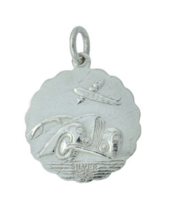 Georg Jensen Silver St Christopher Charm Pendant