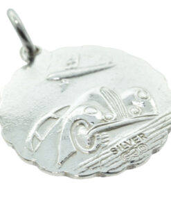 Georg Jensen Silver St Christopher Charm Pendant