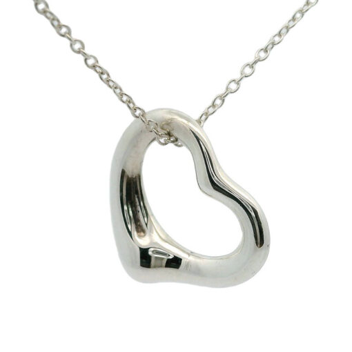 Tiffany Elsa Peretti® Open Heart Pendant Sterling Silver