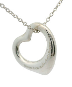 Tiffany Elsa Peretti® Open Heart Pendant Sterling Silver