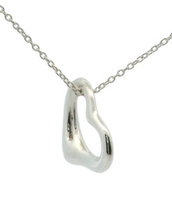 Tiffany Elsa Peretti® Open Heart Pendant Sterling Silver