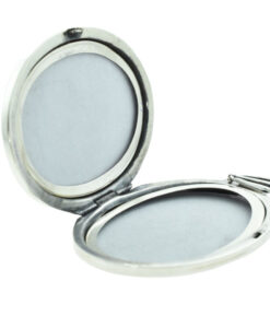 Vintage Sterling Silver Oval Locket by Georg Jensen 1974