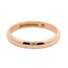 Vintage Rose Gold Wedding Band Ring